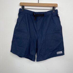 HUF Worldwide Men's Cotton Cargo Shorts Size‎ Small Blue Casual Streetwear